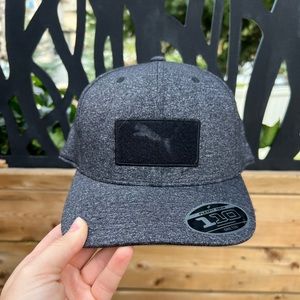 Mens Grey Puma Golf Hat
